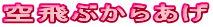 空飛ぶからあげ